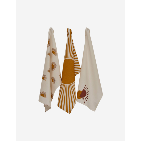 SET 3 PAÑOS DE COCINA SOLARIS 45X70