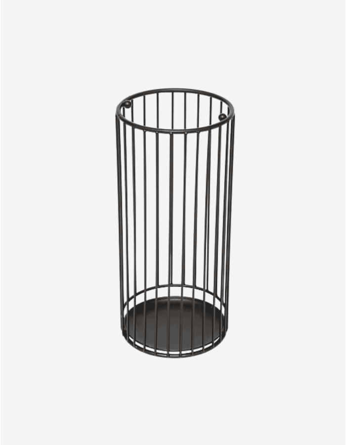 PARAGÜERO METAL NEGRO D21X47