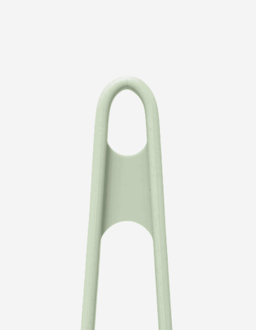 PINZAS DE SILICONA VERDE