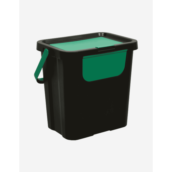 SET 3 CUBOS RECICLAJE 24L PLÁSTICO