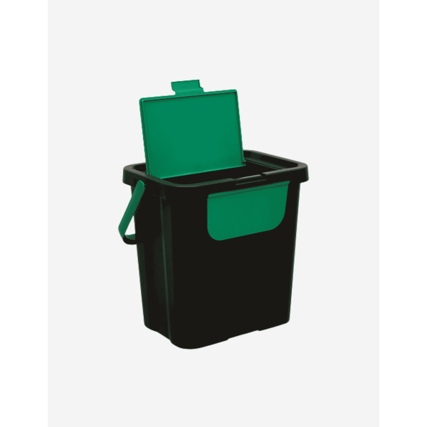 SET 3 CUBOS RECICLAJE 24L PLÁSTICO
