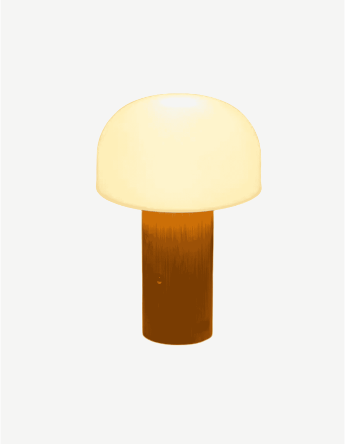 LÁMPARA LED BAMBÚ NATURAL