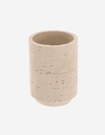 VASO PORTACEPILLOS EFECTO TUFO