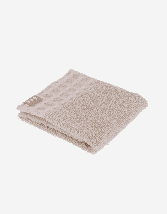 TOALLA INVITADO 30X50 100% ALG. BEIGE