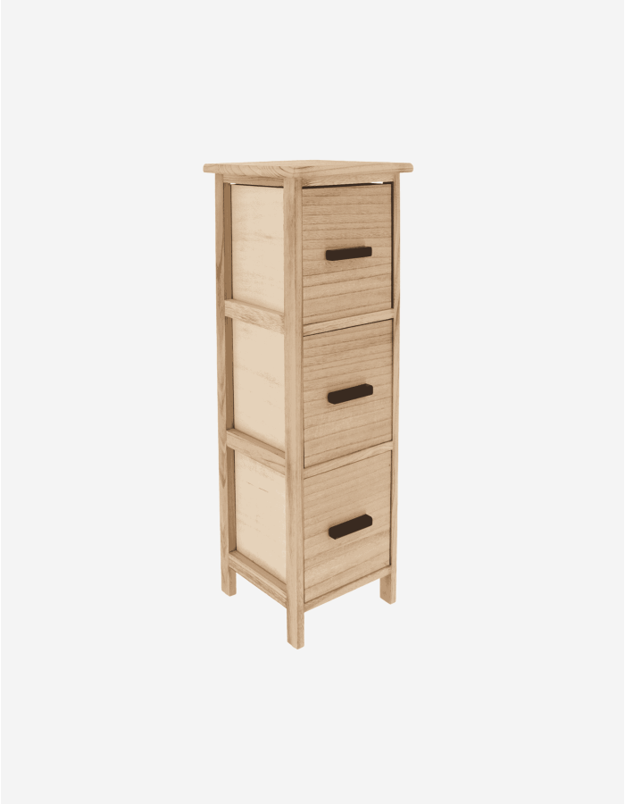 TABURETE 37X50 NATURAL MADERA