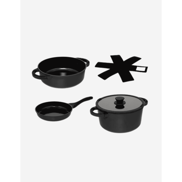BATERÍA DE COCINA EVOLUTION NEGRO