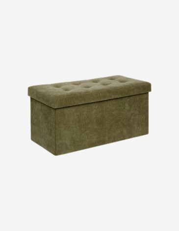 PUF PLI DOBLE LISANDRE KAKI