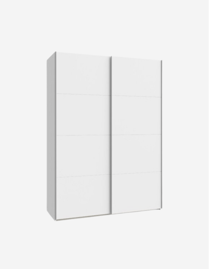 ARMARIO CON CORREDERAS BLANCO 150X210