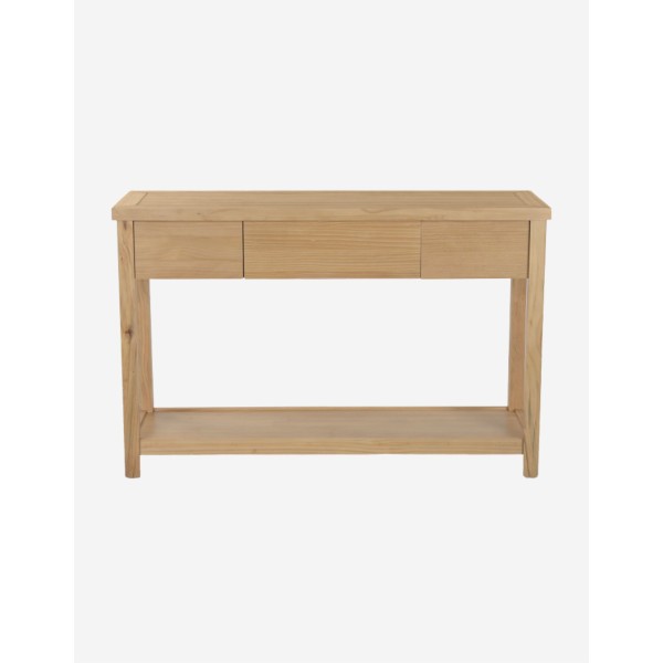 CONSOLA PINO 120X40X78 NATURAL