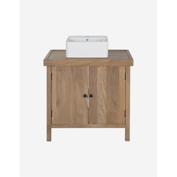 MUEBLE DE BAÑO MANGO CERAMICA 81X56X95 NATURAL
