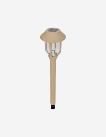 BALIZA EXTETIOR SOLAR AODA ALTO 43CM PLASTICO SURT