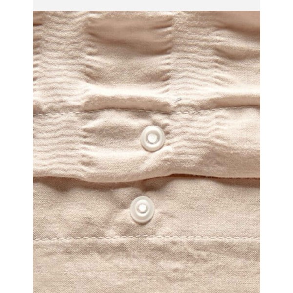 JUEGO DE CAMA IRHIA 240X220CM SEERSUCKER BEIGE 