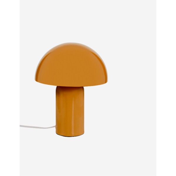 LAMPARA CHAMPI LITO OCRE H24.5CM