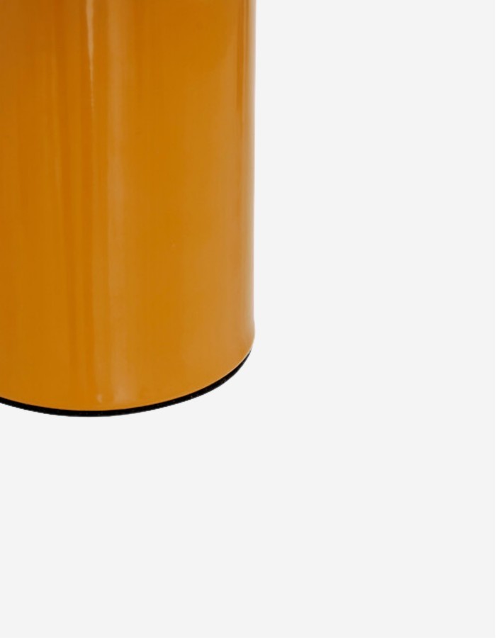 LAMPARA CHAMPI LITO OCRE H24.5CM