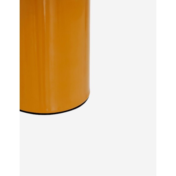 LAMPARA CHAMPI LITO OCRE H24.5CM