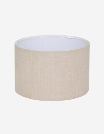 PANTALLA BELLINE 30CM DIAM. LINO BEIGE 