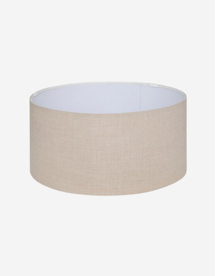 PANTALLA BELLINE 50CM DIAM. LINO BEIGE 