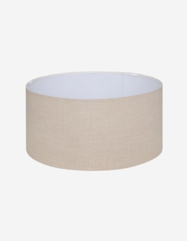 PANTALLA BELLINE 50CM DIAM. LINO BEIGE 