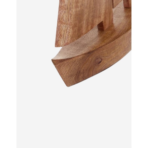 BARCO DECORATIVO OCEA 33CM ALTO MAD. MANGO