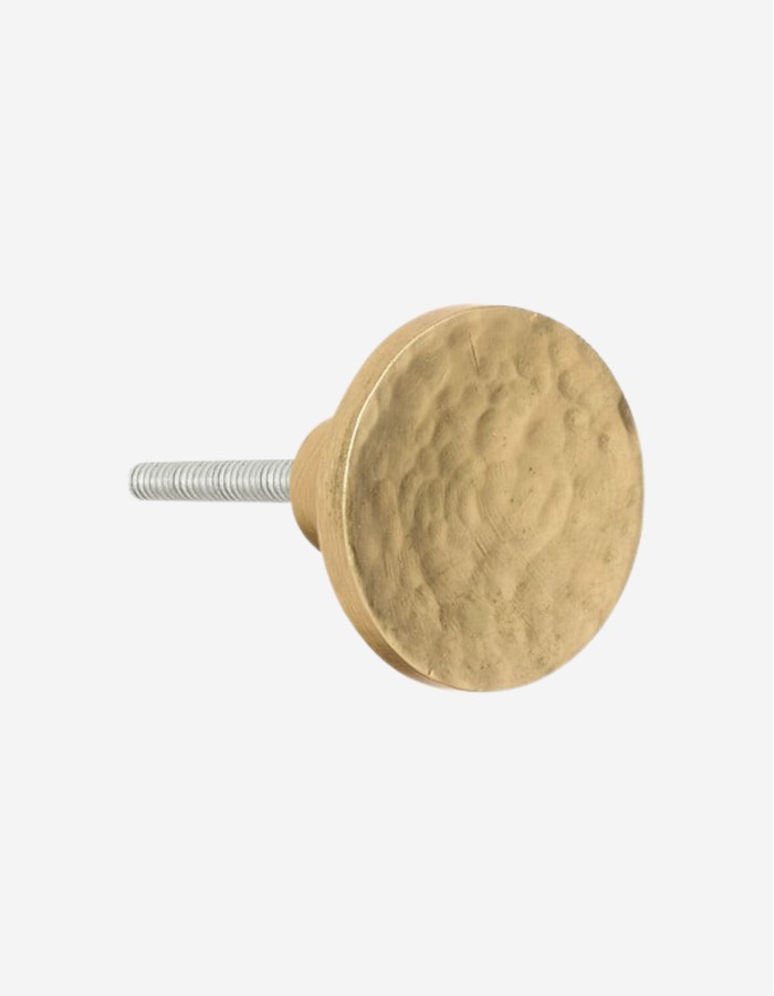LOTE DE 2 TIRADORES NOA DIÁMETRO 3,3 CM METAL