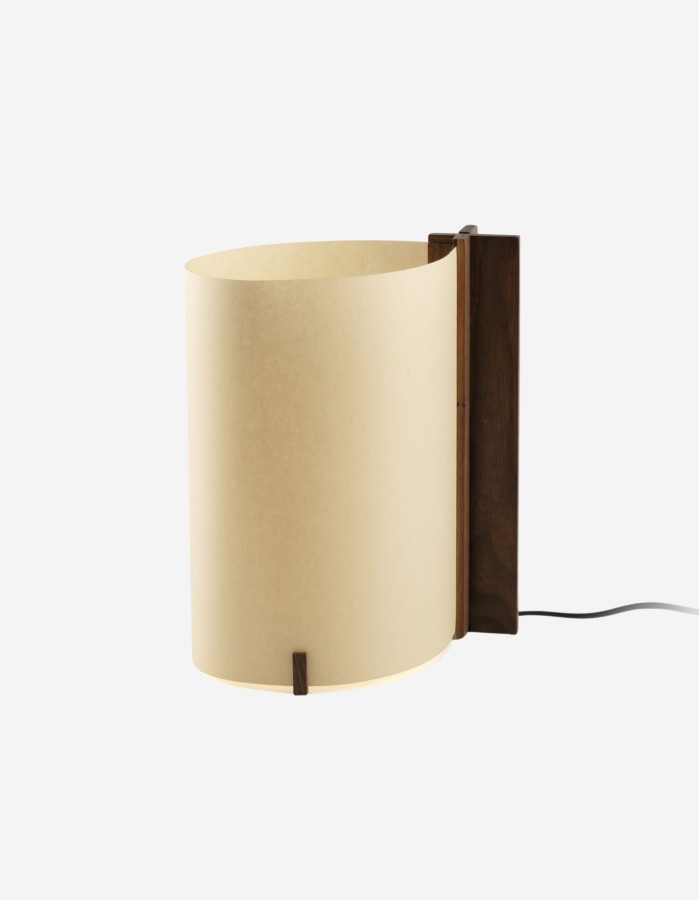 LÁMPARA DE MESA CATA DE NOGAL LED 2W 2200K