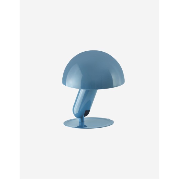 LÁMPARA DE MESA BELA AZUL CON PINZA 1XE27