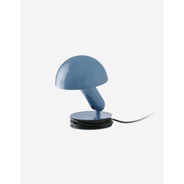 LÁMPARA DE MESA BELA AZUL CON PINZA 1XE27