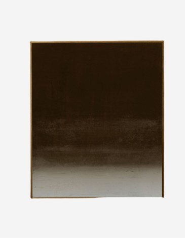CUADRO MARRÓN DECORATIVO CON BASTIDOR DE MADERA RO