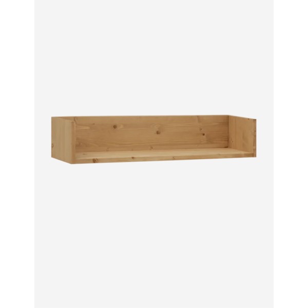 ESTANTERIA DE MADERA MACIZA TONO ROBLE MEDIO DE 12