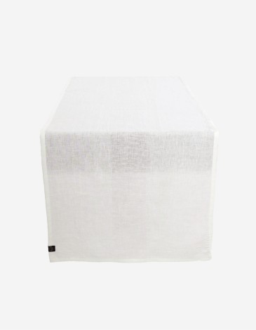 PAÑO DE COCINA DE LINO 48X70 CM EN TONO BLANCO. 