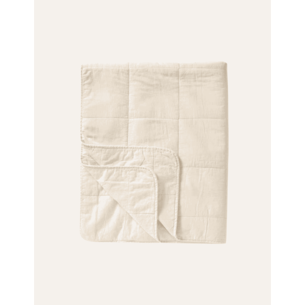 COLCHA CON DOBLE CAPA DE ALGODÓN ORGÁNICO 