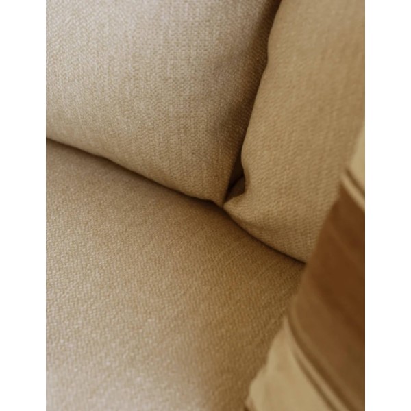 SOFÁ RECTO TONO BEIGE DE 215X105CM