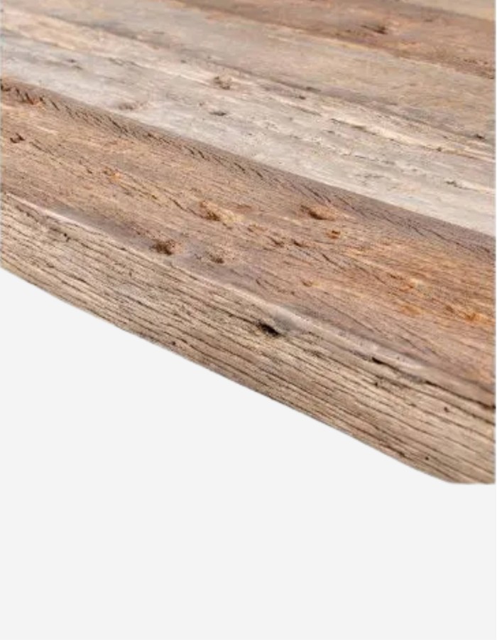 MESA MADERA RECICLADA 300X100X76