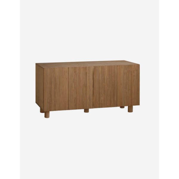 APARADOR DE MADERA DE ABETO Y PINO EN TONO ROBLE O