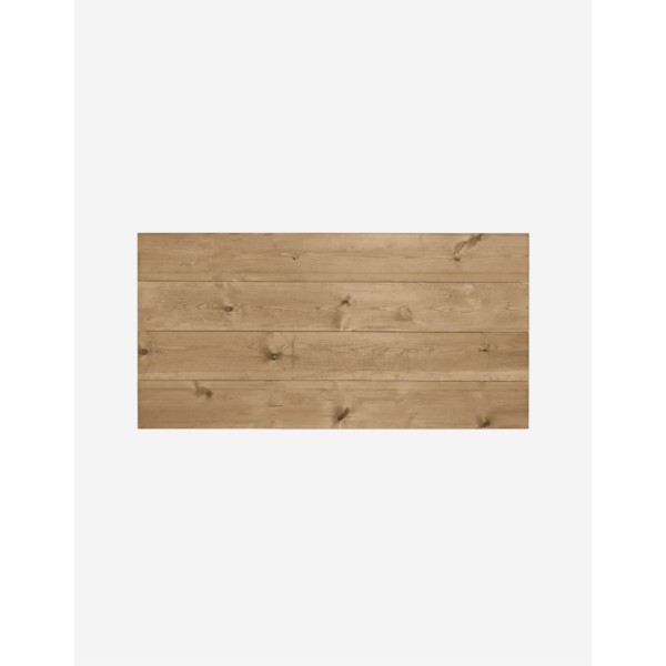 CABECERO DE MADERA MACIZA EN TONO BLANCO VARIAS ME