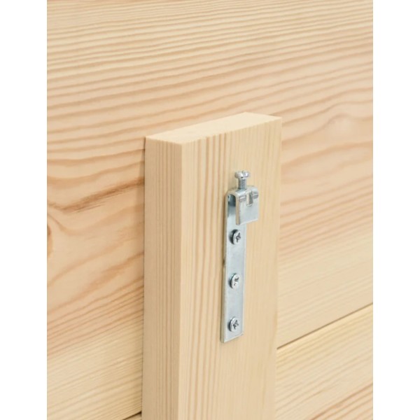 CABECERO DE MADERA MACIZA ROBLE MEDIO DE VARIAS ME