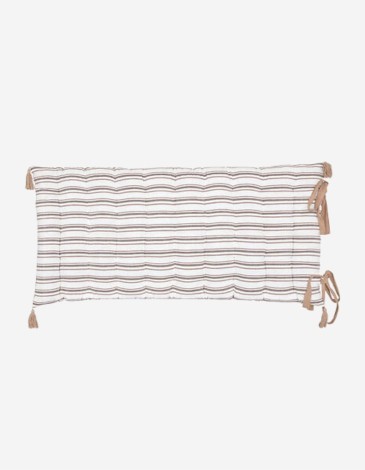 COLCHÓN DE SUELO GROOVE 60X120 CM RAYADO BEIGE LIN