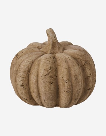 CALABAZA CON ACABADO NATURAL D. 20 CM