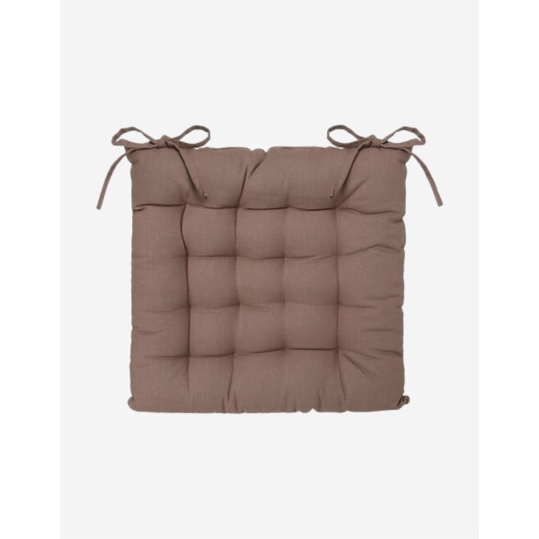 COJIN PARA SILLA 38X38 TAUPE