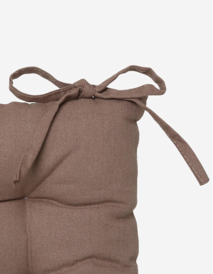 COJIN PARA SILLA 38X38 TAUPE