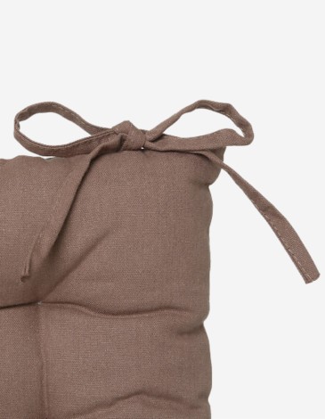 COJIN PARA SILLA 38X38 TAUPE