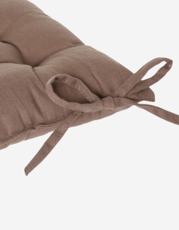 COJIN PARA SILLA 38X38 TAUPE