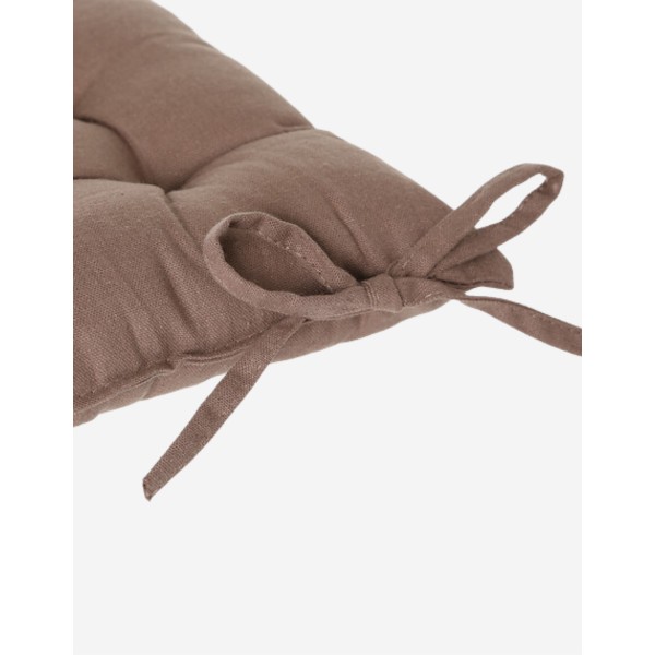 COJIN PARA SILLA 38X38 TAUPE