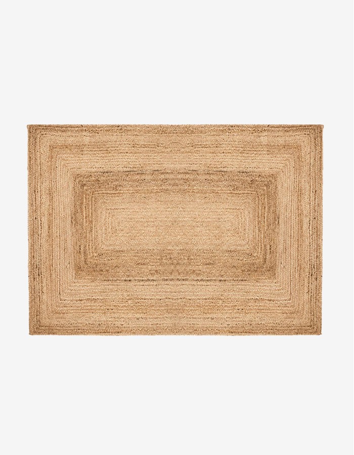 ALFOMBRA DE YUTE NATURAL 160 X 230
