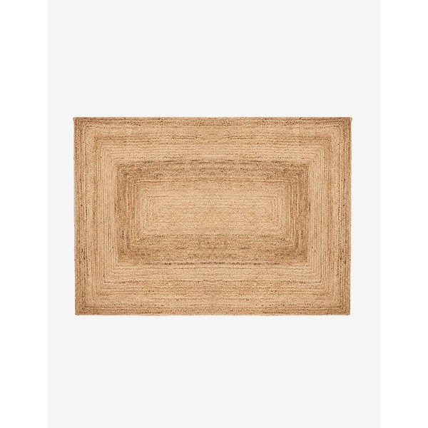 ALFOMBRA DE YUTE NATURAL 160 X 230
