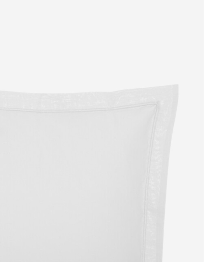 FUNDA DE ALMOHADA 63X63CM BLANCO