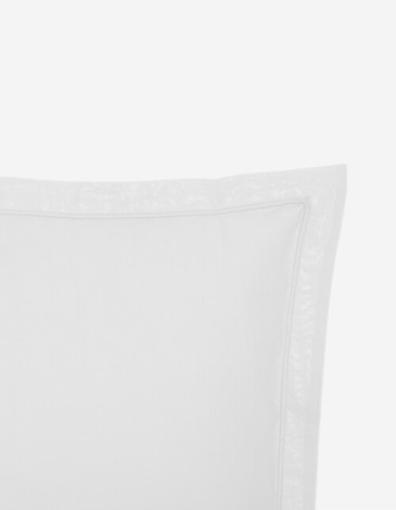 FUNDA DE ALMOHADA 63X63CM BLANCO