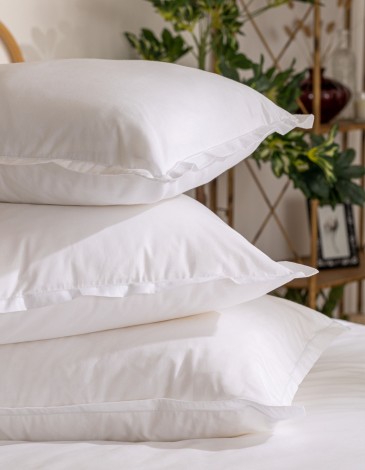 FUNDA DE ALMOHADA 63X63CM BLANCO