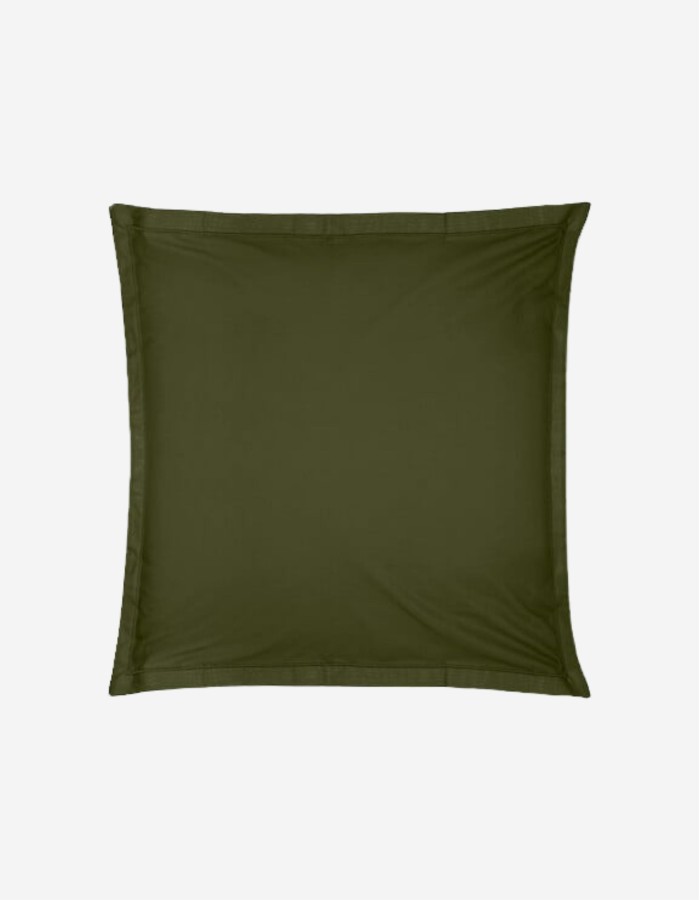 FUNDA DE ALMOHADA 63X63 VERDE CAQUI