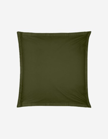 FUNDA DE ALMOHADA 63X63 VERDE CAQUI